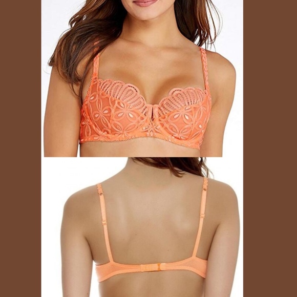 NWT Wacoal‎ Melodie Embroidered Push up Bra 34DD - Picture 2 of 13